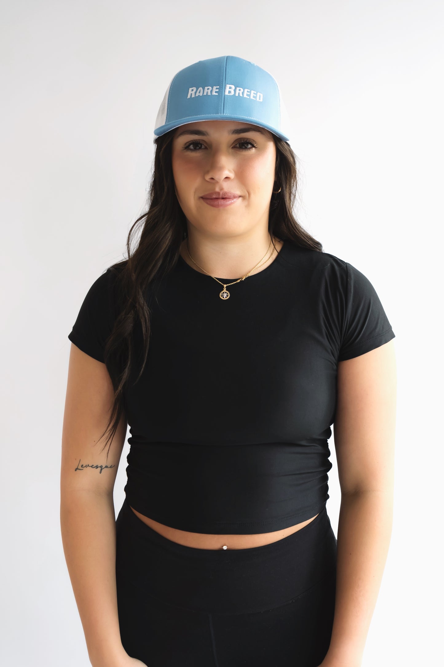 R.B.O Light Blue/ White Mesh Hat