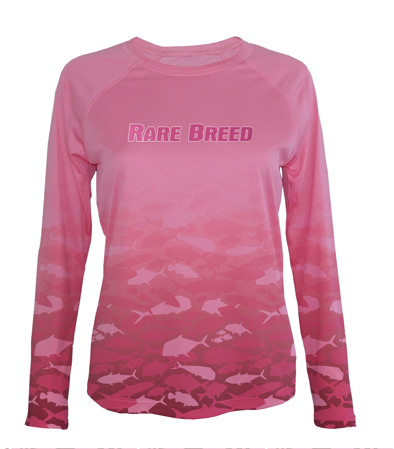 SPF Long Sleeve Pink Fish Camo