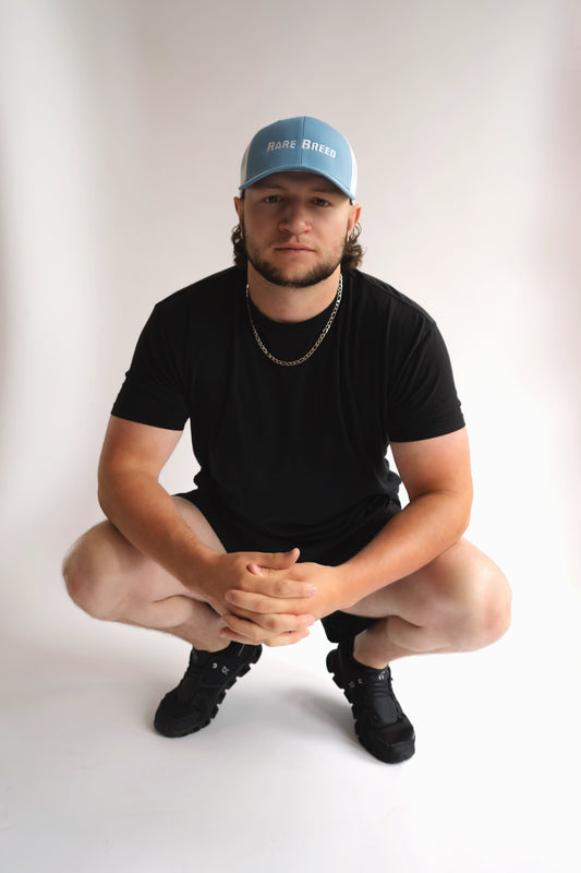 R.B.O Light Blue/ White Mesh Hat