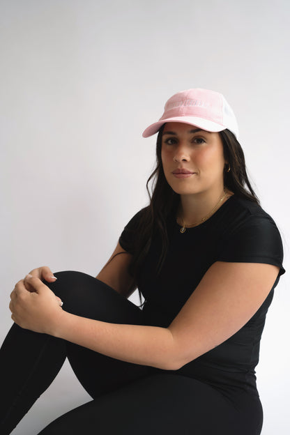 R.B.O Light Pink/ White Trucker Hat