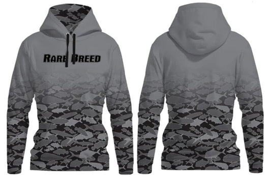 RARE BREED FISH CAMO FLEECE HOODIE